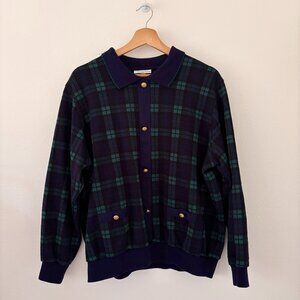 Vintage Alfred Dunner Plaid Sweatshirt